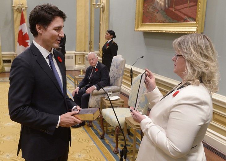 Canada’s new cabinet sworn in - ảnh 1